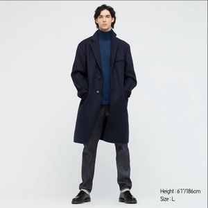 Uniqlo Wool Chesterfield Coat